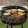Kolgrill med justerbart runt galler Ø 38 cm Grato Försäljning
