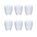 Set med 6 dekorerade vattenglas 325ml Roma Kampanj