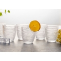 Set med 6 dekorerade vattenglas 325ml Roma Försäljning