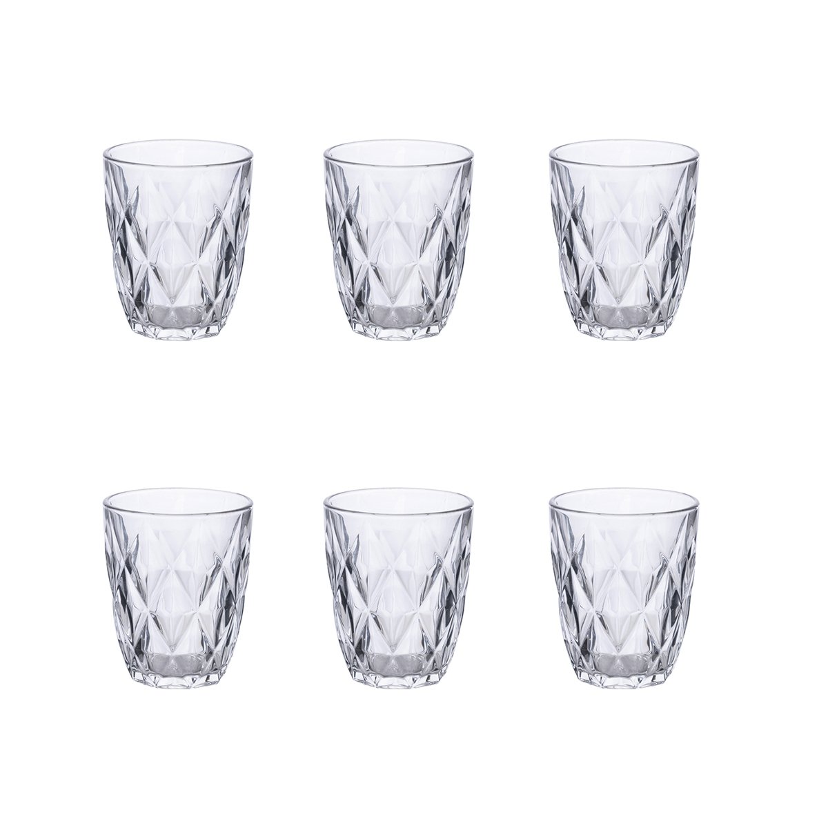 Set med 6 vattenglas 340 ml i klart glas Celine Kampanj Set med 6 vattenglas 340 ml i klart glas Celine Kampanj