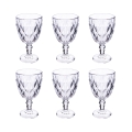 Set med 6 Elizabeth-glas 340 ml i transparent glas Kampanj