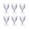 Set med 6 Elizabeth-glas 340 ml i transparent glas Kampanj