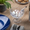Set med 6 glasskålar 400 ml i transparent glas Elizabeth Försäljning