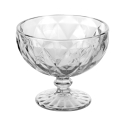 Set med 6 glasskålar 400 ml i transparent glas Elizabeth Erbjudande