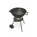 Kolgrill BBQ rund i stål med lock och hjul Torka Bestånd