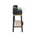 Kolgrill med hjul och justerbar grill 48x28 cm Noxor Erbjudande