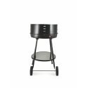 Pipra rund kolgrill med justerbart grillgaller Ø 48 cm och hjul Rabatter