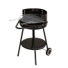 Pipra rund kolgrill med justerbart grillgaller Ø 48 cm och hjul Kampanj