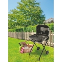 Kolgrill med hjul och lock 49x83x47 cm Toska Erbjudande
