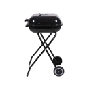 Kolgrill med hjul och lock 49x83x47 cm Toska Rea