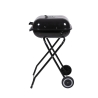 Kolgrill med hjul och lock 49x83x47 cm Toska Rea