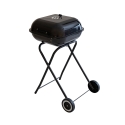 Kolgrill med hjul och lock 49x83x47 cm Toska Katalog