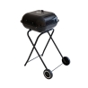 Kolgrill med hjul och lock 49x83x47 cm Toska Katalog