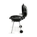 Rund kolgrill Ø57x90 cm med hjul och lock Seara Egenskaper