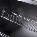 Kolgrill med lock, hjul och 2 trähyllor Matambre Egenskaper