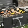 Kolgrill med lock, justerbar grillgaller och hjul Grilla Försäljning