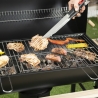 Kolgrill med lock, hjul och 2 trähyllor Matambre Modell