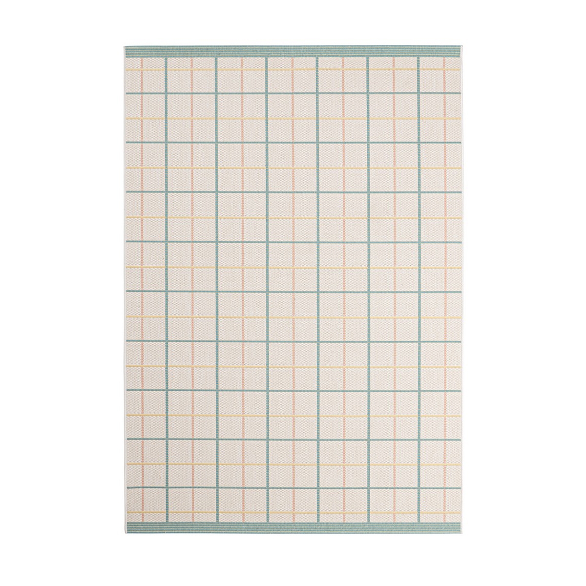 Utomhus- och inomhusmatta grön blå gul 200x290 cm Bizzotto Nour Kampanj Utomhus- och inomhusmatta grön blå gul 200x290 cm Bizzotto Nour Kampanj