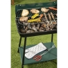Kolgrill med justerbart galler 58x38xh82cm Grilza Erbjudande