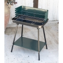 Kolgrill med justerbart galler 58x38xh82cm Grilza Försäljning
