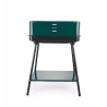 Kolgrill med justerbart galler 58x38xh82cm Grilza Rea