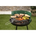 Rund kolgrill Ø 42 cm med höjdjusterbar galler Zafro Erbjudande
