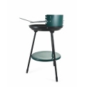 Rund kolgrill Ø 42 cm med höjdjusterbar galler Zafro Bestånd