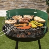 Rund kolgrill Ø 42 cm med höjdjusterbar galler Zafro Modell