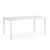 Rektangulärt utomhusbord 150x80 i aluminium Bizzotto Hilde Modell