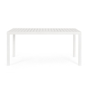 Rektangulärt utomhusbord 150x80 i aluminium Bizzotto Hilde Egenskaper