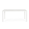 Rektangulärt utomhusbord 150x80 i aluminium Bizzotto Hilde Egenskaper