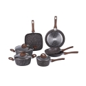 Kokkärlsset 10 delar aluminium non-stick för induktion Dakota Kampanj