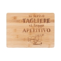 Träskärbräda 33x24 cm Perfekt för aperitif Kampanj