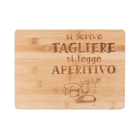 Träskärbräda 33x24 cm Perfekt för aperitif Kampanj
