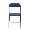 Set med 6 hopfällbara stolar med vadderad sits i sammetslook Pexis Kostnad