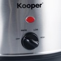 Elektrisk slow cooker i rostfritt stål 3,5 L 200W Valentina Katalog