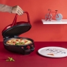 Pizzaugn och grill med dubbla non-stickplattor 1200W Mamy Försäljning