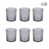 Set om 6 glas, 340 ml, med dekorerad yta Edinburgh Kampanj
