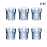 Set med 6 dekorerade glas för vatten 340 ml Dublin Kampanj