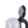 Elektrisk vattenkokare med glaskanna LED-belysning 1800W Nashi Katalog