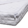 Nuvia madrassöverdrag 160x190 dubbelsäng vit memory foam Kampanj