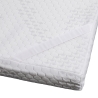 Nuvia madrassöverdrag 160x190 dubbelsäng vit memory foam Försäljning