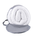 Nuvia madrassöverdrag 160x190 dubbelsäng vit memory foam Erbjudande