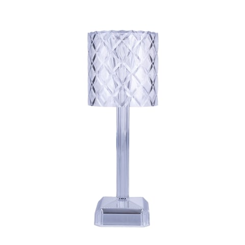 Laddningsbar RGB touchlampa med fjärrkontroll och 4 funktioner Diamond Palace Kampanj