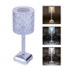 Bordslampa med touch, uppladdningsbar, 3 dimbara ljus, Diamond Palace Erbjudande