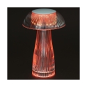 Laddningsbar RGB-touchlampa med fjärrkontroll, 4 lägen Jellyfish Val