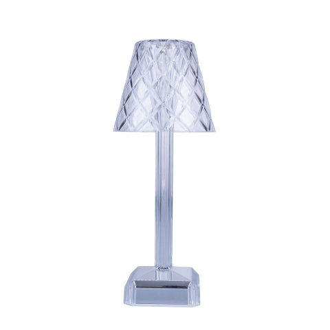 Uppladdningsbar touchlampa RGB med 4 justerbara ljus Diamond Crystal Kampanj