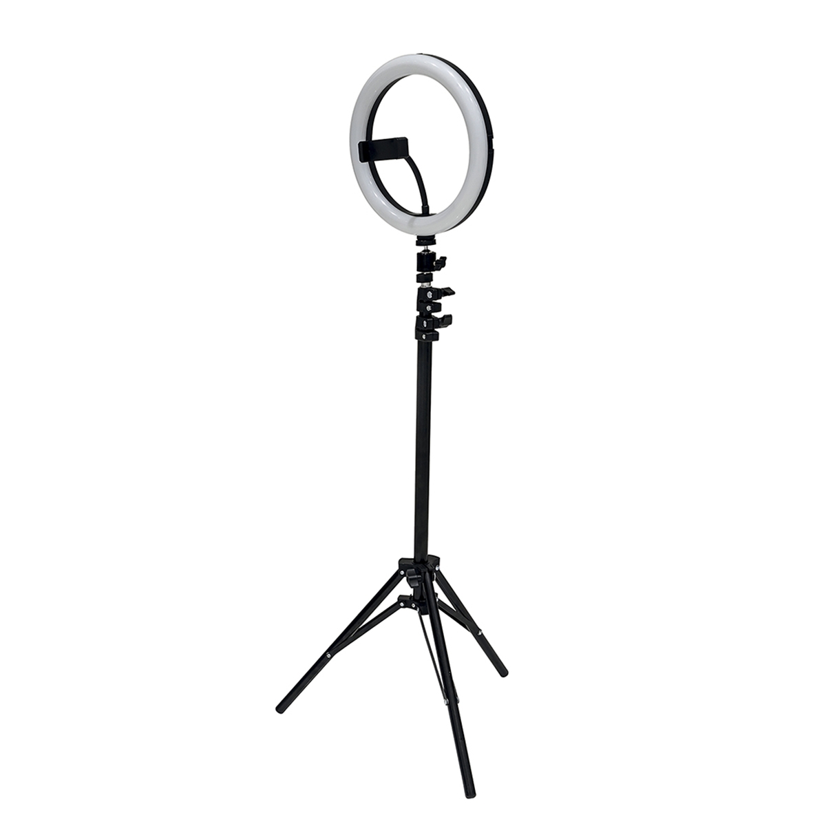 Ring light LED-lampa för selfies med smartphonehållare Fira