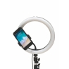 Ring light LED-lampa för selfies med smartphonehållare Fira Modell
