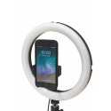 Ring light LED-lampa för selfies med smartphonehållare Fira Egenskaper